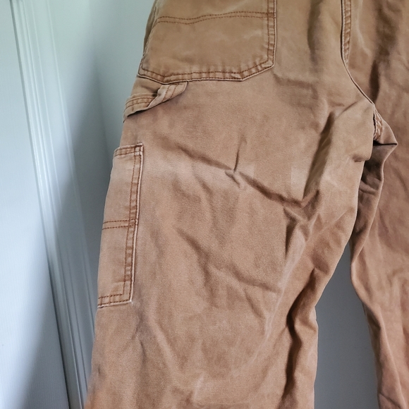retro vintage wide leg cargo pants - Picture 4 of 9